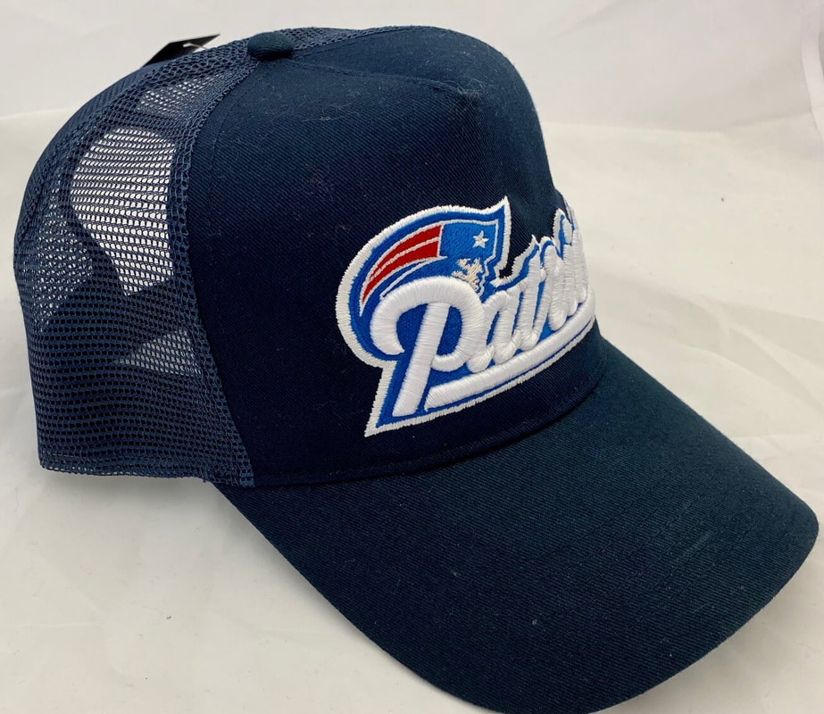 Embroidered Patriot Truckers Cap Side View Orig 